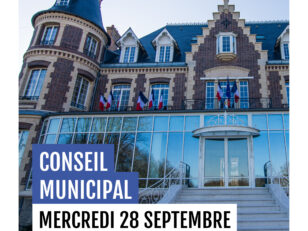 Diffusion du Conseil Municipal du 28 septembre 1