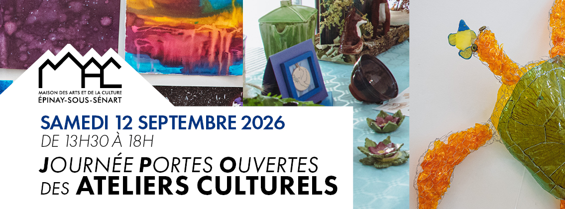 Journées Portes Ouvertes des Ateliers Culturels