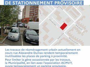 Rue Alphonse Daudet : Ouverture d'un parc de stationnement provisoire 7